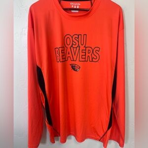Champion OSU Beavers Elite Orange Long Sleeve Shirt‎ 2XL